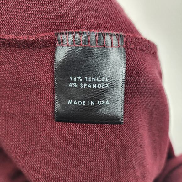 NBD Revolve Waist Tie Knit Racerback Tank Bodycon Dress Burgundy Maroon Size XS - Picture 3 of 6